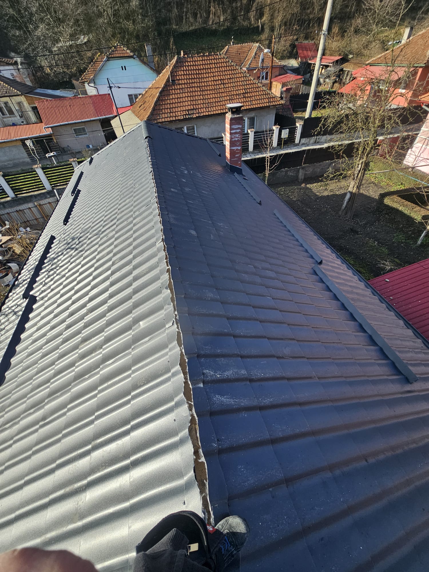 După renovare acoperiș
