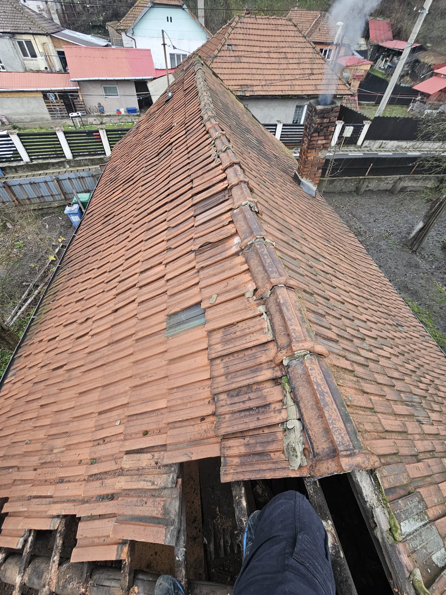 Înainte renovare acoperiș