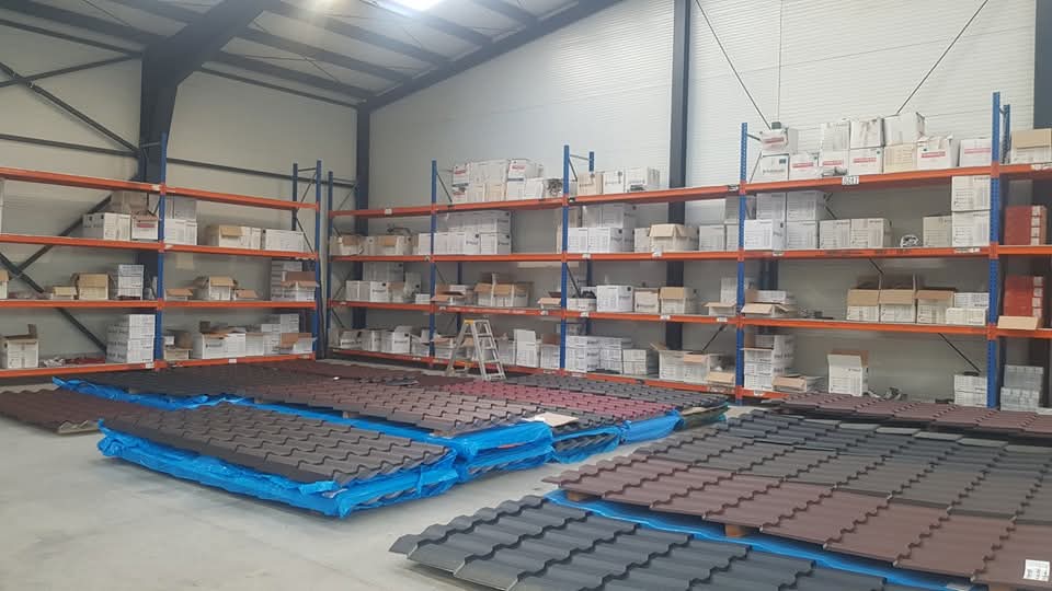 Tablă metalică montaj
