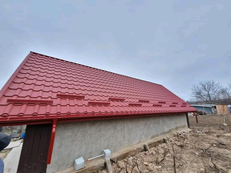 Tablă metalică montaj